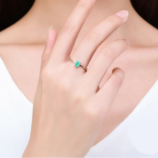 Fjord - Oval Cut Tourmaline Ring
