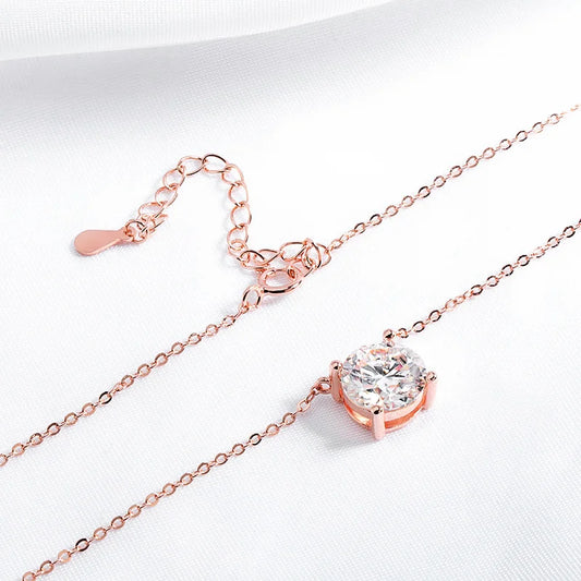 Midnight Sun - Mossanite Brilliant Pendant
