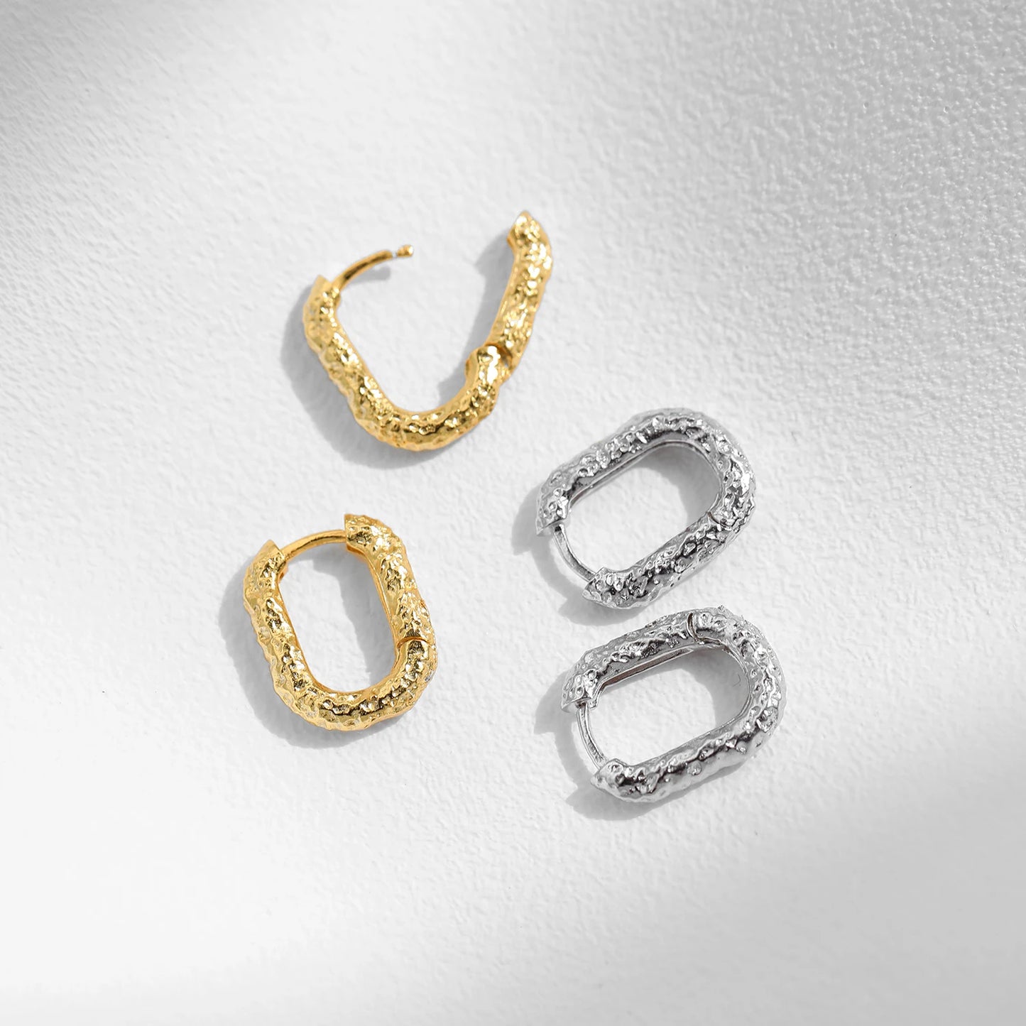 Coastline - Textured Earrings