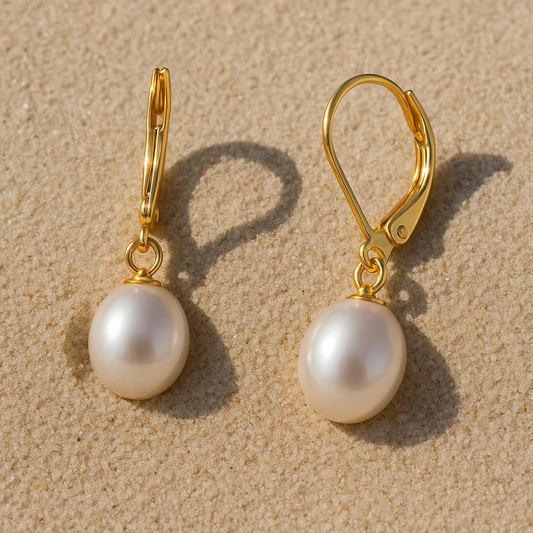 Coastline - Pearl Earrings